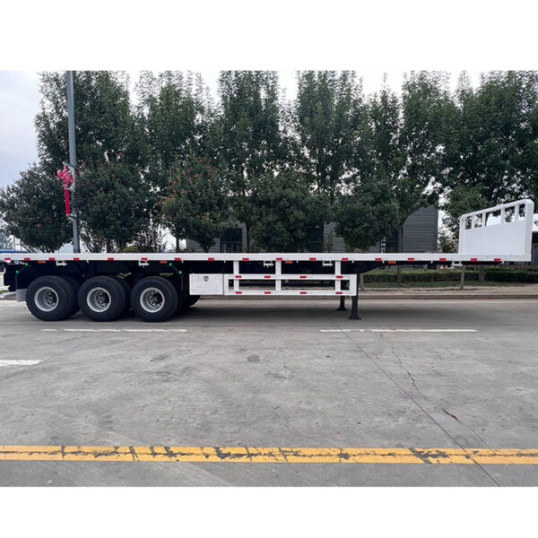 Flatbed Semi Truck Trailer - Afbeelding 2