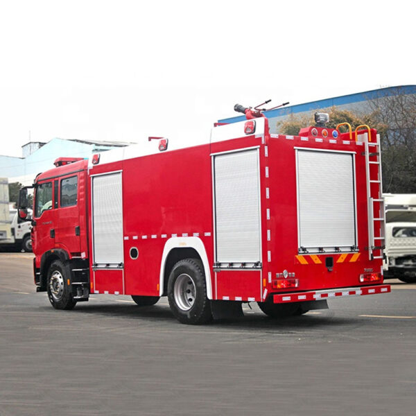 Custom Brush Blue Black Yellow Mass Fire Trucks
