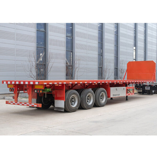 Flatbed Semi Truck Trailer - Afbeelding 3